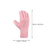 Beavorty 2pairs Workout Gloves for Men and Women Breathable Half-Finger Gym Gloves for Weight Lifting and Cycling Black Comfortable Fit for Hand Circumference view 2