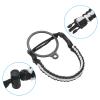 PATIKIL Water Bottle Holder, Paracord Handle Carrying Lanyard Strap Carrier with Ring for 12oz to 64oz Wide Mouth Bottles, White, Black view 4
