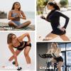 GAYHAY High Waisted Biker Shorts for Women - 8"/5"/3" Soft Black Spandex Shorts for Workout Volleyball Yoga Dance view 2
