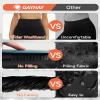 GAYHAY High Waisted Biker Shorts for Women - 8"/5"/3" Soft Black Spandex Shorts for Workout Volleyball Yoga Dance view 3
