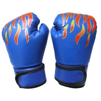 BESPORTBLE 1pair Comfortable Boy Girl Kickboxing Gloves Sparring Gloves for Training Pu Thai Boxing Cartoon Design