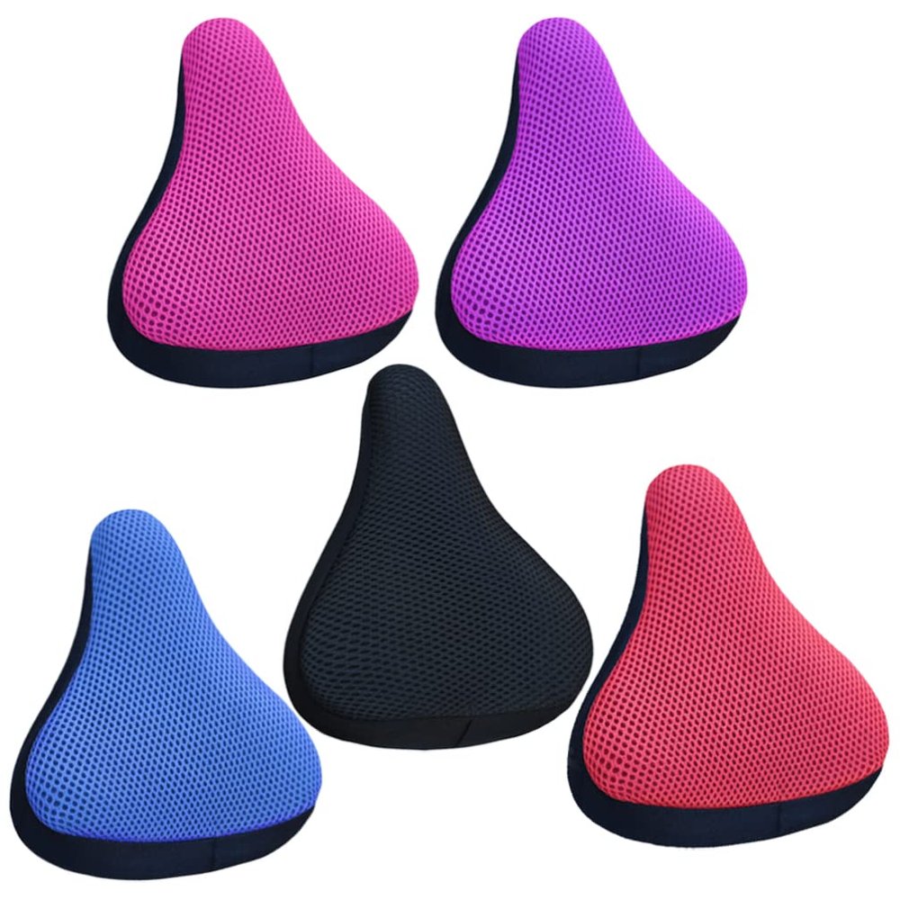 BESPORTBLE Road Bike Saddle Cover 5pcs Bicycle Seat Cover Car Seat Bike Nylon Exercise Seat