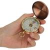 Alvinlite Classic Pocket Style Compass Camping Old Fashioned Copper Compass(Compass) view 2