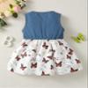 2T Girls Clothes Summer Outfits Toddler Denim Dresses 3yr Sleeveless Frocks Little Girls Jeans Clothing Butterfly Kids Outfits 3T Toddler Dress view 4