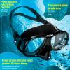 Nearsighted Snorkel Gear, Nearsighted Dry Snorkel Mask Set for Adult Youth, Nearsighted Anti Fog Diving Mask with Detachable Camera Mount & Adjustable Strap for Scuba Diving, Snorkeling, Freediving view 3