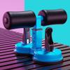 XARONF Portable Sit Up Bar for Floor, Sit-Up Assistant Device 2 Strong Suction Cups, for Home Work or Travel, Blue view 2