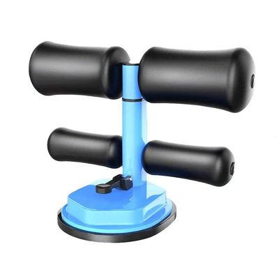 XARONF Sit Up Bar for Floor, Sit-up Assistant Device, Portable Sit-up Fitness Equipment Muscle Exercise Abdominal Device for Home Exercise Workout, Blue (Color : Blue)