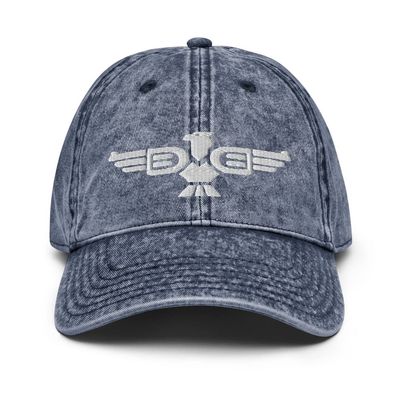 American By Greatness Eagle Second Amendment 2A Pistol Wings Guns Western Revolver Official AG Embroidered Design Vintage Cotton Twill Cap Navy