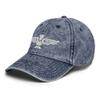 American By Greatness Eagle Second Amendment 2A Pistol Wings Guns Western Revolver Official AG Embroidered Design Vintage Cotton Twill Cap Navy view 2