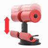 XARONF Portable Sit Up Bar for Floor - Sit-Up Assistant Devicewith Strong Suction Cups and Drawstring, Red (Color : Red) view 4