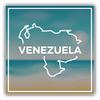 Venezuela Map Travel Beach Label Car Bumper Sticker Decal view 1
