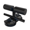 XARONF Portable Sit Up Bar for Floor, Sit-Up Assistant Device 2 Strong Suction Cups, Sit Up Bar, Black (Color : Black) view 1