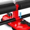 XARONF Portable Sit Up Bar for Floor, Sit-Up Assistant Device 2 Strong Suction Cups, Sit Up Bar, Black (Color : Black) view 3