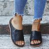 Ladmiple Sandals For Women Dressy Summer Platform Women's Sandals Comfortable Flip Flops for Women with Arch Support Summer Casual Wedge Sandals Shoes Casual view 2