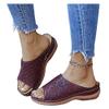 Ladmiple Walking Sandals Women Arch Support Women Casual Summer Sandals with Arch Support Flip Flops Platforms Wedge Sandals Beach Leather Womens Shoes Walking view 1