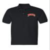 ALLNTRENDS Backwoods Men's Polo T Shirt Embroidered Backwoods Shirt (L, Black)