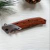 Pocket Knife Gifts for Men Him Personalized Custom Engraved Love You Idea For Dad Boyfriend Groomsmen Husband Son Father's Day Anniversary Birthday Valentines Fishing Camping Hunting (Knife & Wood Box Engraved) view 3