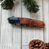 Pocket Knife Gifts for Men Him Personalized Custom Engraved Love You Idea For Dad Boyfriend Groomsmen Husband Son Father's Day Anniversary Birthday Valentines Fishing Camping Hunting (Knife & Wood Box Engraved) view 4