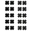 Celamirio Women's Black Nipple Covers Disposable Pasties Small 10 Pairs view 1