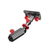 Vertical Fishing Rod Holder Adjustable Fishing Rod Holder Aluminum Magnesium Alloy 360 Degree Snap Fixed Fish Chair Rod Rack Fishing Accessories Wall Mounted Fishing Rod Rack (Color : 1) view 4