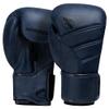 Hayabusa T3 LX Leather Boxing Gloves Men and Women for Training Sparring Heavy Bag and Mitt Work - Indigo, 12oz view 1