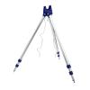 DYPASA Vertical Fishing Rod Holder Fishing Rod Pole Holder 4 Rods Holder Telescopic Tripod Stand Rack Fishing Rod Holder for Sea Beach 47in Wall Mounted Fishing Rod Rack view 2