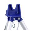 DYPASA Vertical Fishing Rod Holder Fishing Rod Pole Holder 4 Rods Holder Telescopic Tripod Stand Rack Fishing Rod Holder for Sea Beach 47in Wall Mounted Fishing Rod Rack view 3
