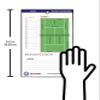 The Coacher Premium Dry Erase Magnetic Tennis Coaching Coach Board Clipboard - Made in The USA - Double-Sided - Tennis Training Aids Equipment Gear (No Magnets) view 4