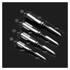 DYPASA Vertical Fishing Rod Holder Fishing Rod Stand Pole Holder Plug Insert Ground Portable Stainless Steel Tools Tackle Support Telescopic Rack Wall Mounted Fishing Rod Rack (Color : 3.5CM) view 2