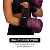 Hayabusa T3 LX Leather Boxing Gloves Men and Women for Training Sparring Heavy Bag and Mitt Work - Wine, 16oz view 4