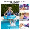 Kanu Surf Girls' Melanie Beach Sport 2-pc UPF 50+ Banded Tankini, Gianna Purple,12 view 4