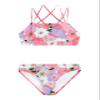Kanu Surf Girls' Aria Beach Sport UPF 50+ Mini Tankini Two Piece Swimsuit, Gianna Pink,14 view 1