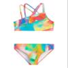Kanu Surf Girls Julia UPF 50+ Beach Sport Angle Bikini Two Piece Swimsuit, Isabel Multi, 14 US view 1