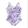 Kanu Surf Girls' Hurricane Beach Sport UPF 50+ 1-Piece Swimsuit, Gigi Purple,14 view 1