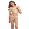 Kanu Surf Girls Coral Reef Beach Sport Wrap Around Bikini 2-Piece Two Swimsuit, Caitlin Yellow, 8 US view 2