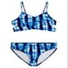 Kanu Surf Girls Coral Reef Beach Sport Wrap Around Bikini 2-Piece Two Swimsuit, Dawn Denim, 6 US view 1