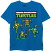 Teenage Mutant Ninja Turtles Toddler Pixelated TMNT Characters Boys T-ShirtRoyal, 4T view 1