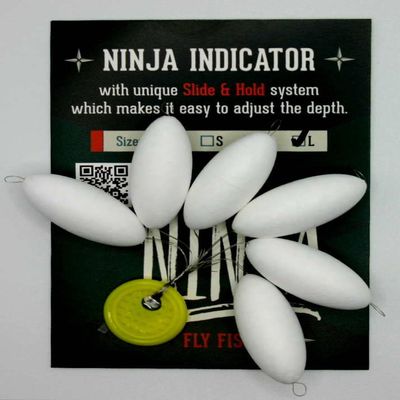 Ninja Adjustable Strike Indicator (White, Large)