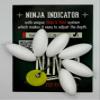 Ninja Adjustable Strike Indicator (White, Large) view 1