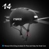 GTSBROS Adult Bike Helmet with Light - Front and Rear LED Lights Adjustable Mountain & Road Bicycle Helmets for Adults Men Women Cycling Helmets for Commuting, Biking view 4