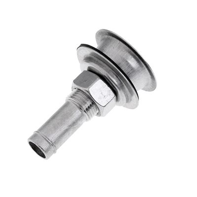 316 Stainless Steel Boat Marine Straight Fuel Gas Liquid Tank Breather Vent for 3/4 inch 19mm Hose