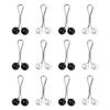 12pcs Multicolor Headscarf Pearl Pins Clips U Shape Hijab Scarf Lady Muslim Scarf Shawl Clips Scarf Brooches Pin Jewelry Accessories view 1
