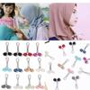 12pcs Multicolor Headscarf Pearl Pins Clips U Shape Hijab Scarf Lady Muslim Scarf Shawl Clips Scarf Brooches Pin Jewelry Accessories view 3