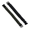 2 Pack Survival Paracord Bracelets 8.5" Tactical Braided Bracelet for Teens Military Gear Army Theme Party Favors view 2