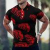 Kenpo Karate Fist Hand Men's Polo Shirt Short Sleeve Casual Pullover T-Shirt Tee Top 4XL view 2