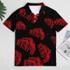 Kenpo Karate Fist Hand Men's Polo Shirt Short Sleeve Casual Pullover T-Shirt Tee Top 4XL view 3