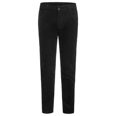 JEsilunmaMY Men's Retro Pencil Jeans Mid Waist Slim Fit Stretch Skinny Denim Pants Washed Distressed Casual Jean Trousers (Black,XX-Large)