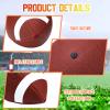 Jerify Composite Leather Footballs Official Size Composite Leather Balls Inflatable Footballs with Pump Bulk for Indoor Outdoor Training and Recreational Play(6 Pcs) view 3