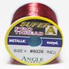 Super A Pro Thread Metallic/A Size #9326/RED Rod Winding Thread view 2