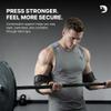 DMoose Fitness Elbow Wraps for Weightlifting (Pair) - 40'' Adjustable Elbow Strap for Gym Workout & Bench Press, Compression Elbow Wraps for Tendonitis & Joint Support, Elbow Sleeve (Black) view 3